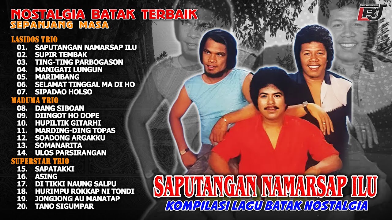 Kompilasi Lagu Batak Nostalgia Lasidos Trio, Maduma Trio, Superstar Trio || Lagu Batak Lawas Pilihan