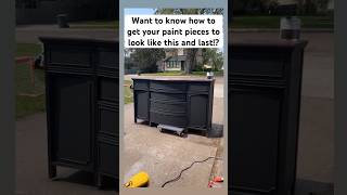Steps to get your furniture paint to LAST flip furnituredesign diy furniture dresser home