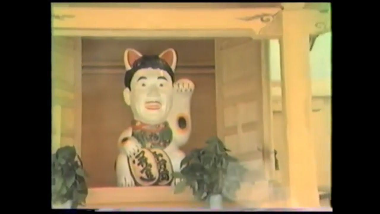 浦安フラワー通り（たけし猫招き神社・元気の出るハウス） - YouTube