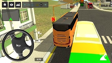 Euro bus simulator💥🥰!! New Indonesia coach Bus simulator 2025 - Android gameplay #newgame 