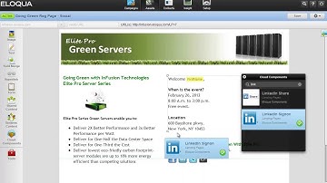 Integrated Eloqua, Oracle Sales Cloud, and Oracle Social Cloud Demo