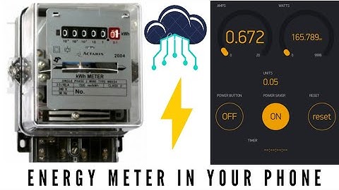 Iot based smart energy meter, energymeter in your phone