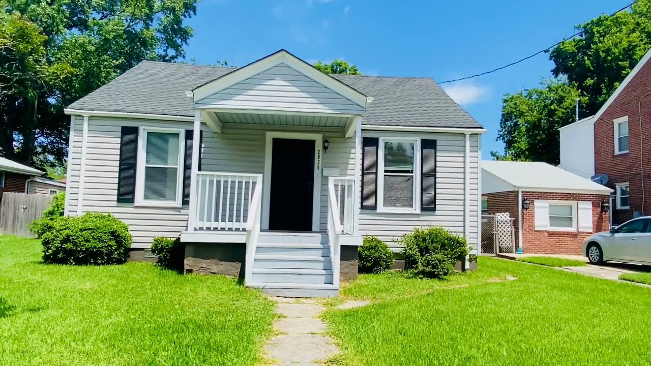 Home for Rent in Norfolk 3BR/1BA by Norfolk Property Management YouTube