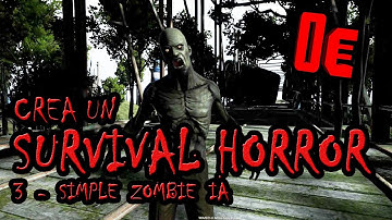 3 - Zombie AI (parte 1) - Crea un SURVIVAL HORROR Unity - tutorial español