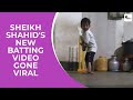 Wonder kid sheikh shahids new batting making waves again on social media