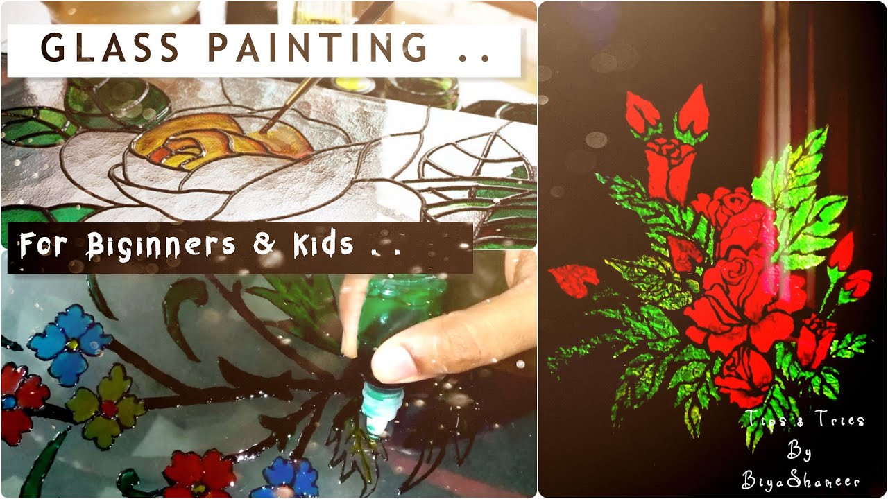 Glass painting Kid's Time Glass painting Tips Glass painting