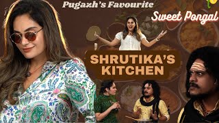 Pugazh Joins Shrutika for Sweet Pongal |Cooking Up Laughter: | 🥄 Mediamasons Kitchen 🍴