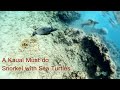 Snorkeling Anini Beach, Snorkeling in Kauai, Kids Beginner Family Friendly, Kauai trip tips, Hawaii
