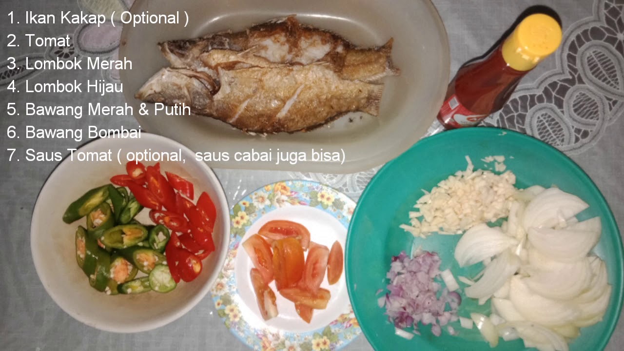 Ikan Kakap Saus Tomat - YouTube