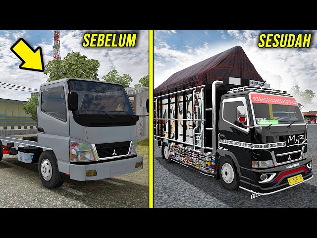 SEBELUM DAN SESUDAH MODIF TRUK MY BLACK - ETS2 class=