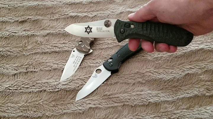 Benchmade collection - griptilian 300sn and bone collector