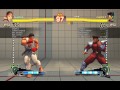 ウルトラストリートファイターIVバトル:クロダ(リュウ) vs せんとす(ベガ)