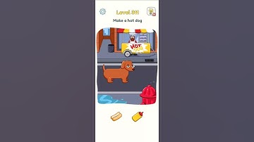 make a hot dog dop3 delete one part level 311
