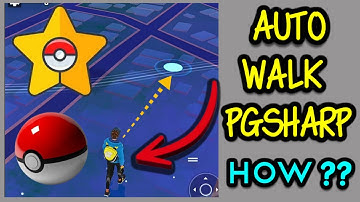 PGSharp Pokemon GO Autowalk: Tap to walk feature