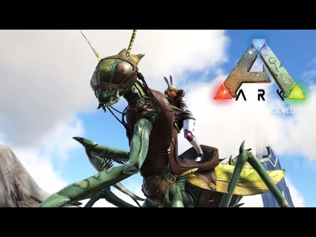 79 Ark Rag Ark唯一の有能虫カマキリをテイム ラグナロク水晶はこいつに任せた Pc版公式pve Ark Survival Evolved Youtube