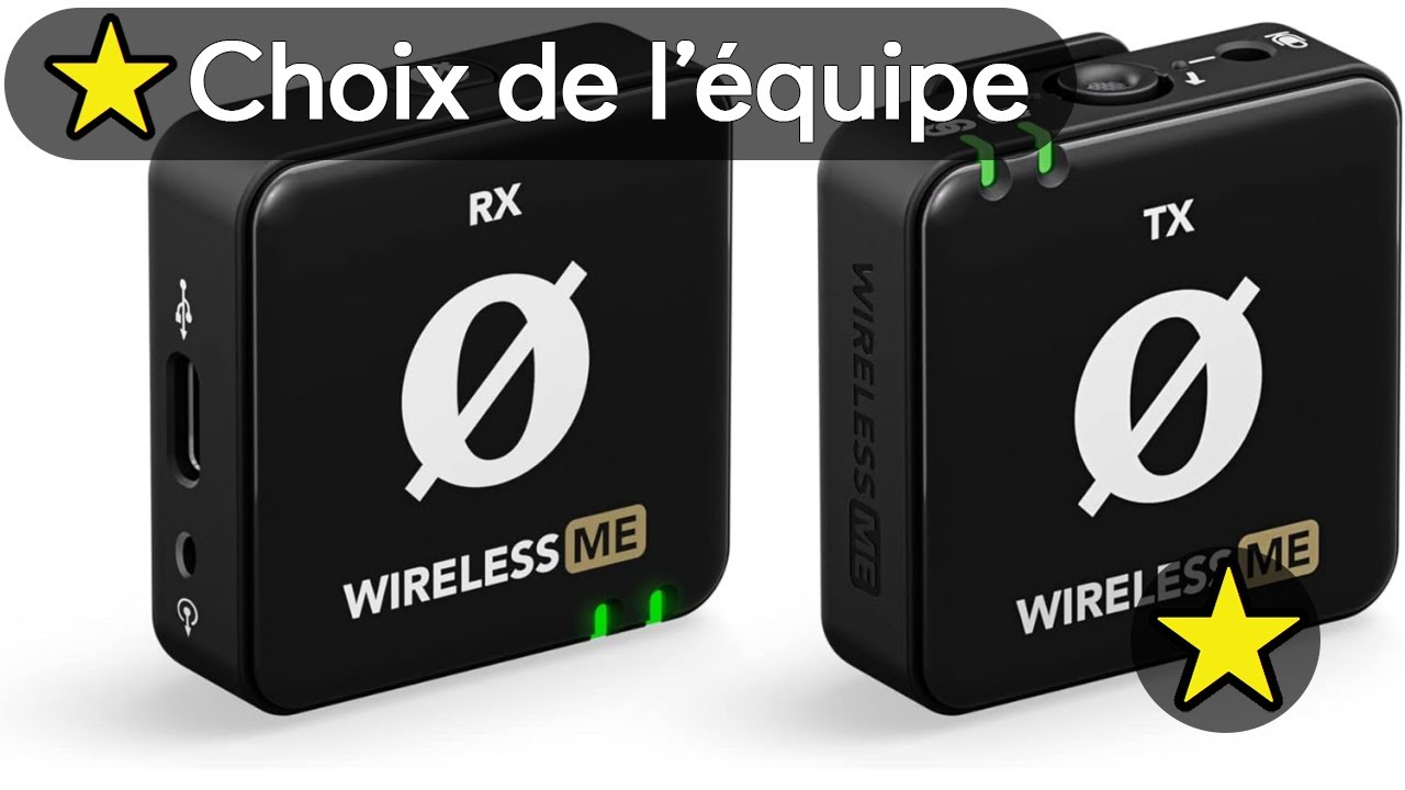 🏆 TOP 3 MEILLEUR MICRO CRAVATE SANS FIL 2025