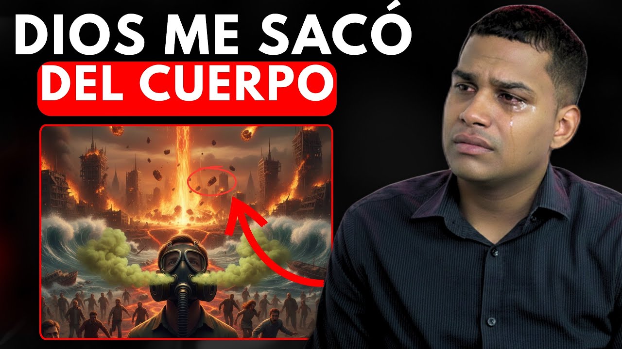 ¡DIOS ME SACÓ DE MI CUERPO!😭Vi el Juicio Final: Fuego, Caos y el Mar desbordado
