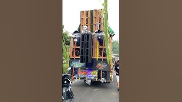 Sound horeg al audio 6 sub parathel line array full parathel miniaturan tondo pagersari