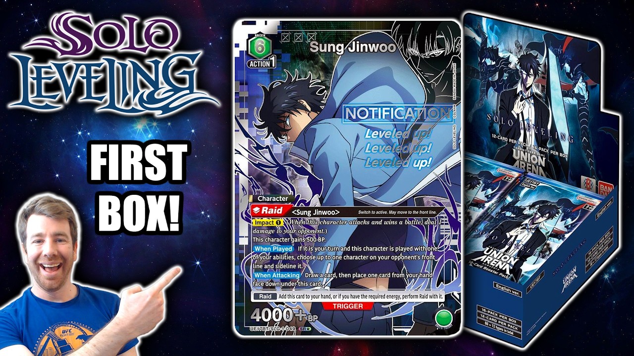 solo leveling tcg booster box Union Arena UA51BT Solo Leveling (box / 16 pack)