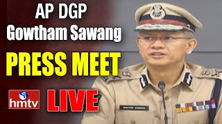 Ap Dgp Gowtham Sawang Press Meet   Hmtv