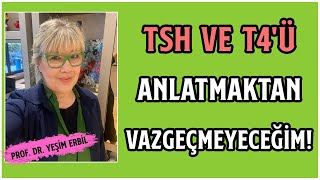 TSH ve T4'ü Anlatmaktan Vazgeçmeyeceğim! | En Basit Anlatım ile