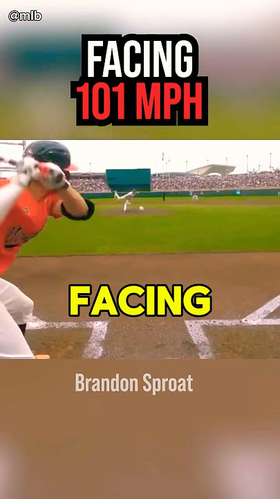 This is What it's Like Facing 101 mph Fastball!