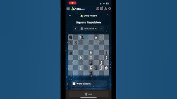 Daily puzzle for 7/6/23 #dailypuzzle #chess #chesspuzzle #puzzle #puzzler