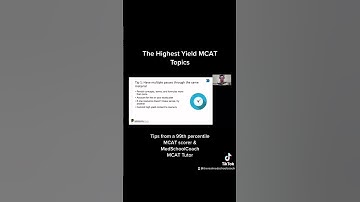 The Highest Yield MCAT Concepts #premed #premedical #mcat #mcatprep #mcatstudying #mcatpreparation