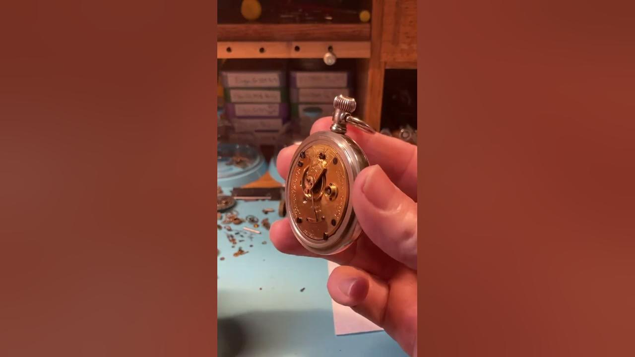 1886 Illinois pendant wind lever set Pocket Watch YouTube