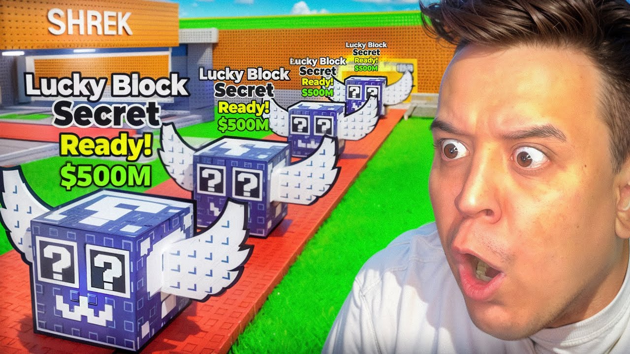 Roblox STEAL A BRAINROT 🎉 Eng Katta Lucky Block Ochildim! 😱 Mega Drop Va Kutilmagan Sovg‘alar