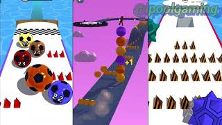 A-Z Run vs STACK Rider vs Marble Run Gameplay Walktrough Android iOS Profile