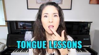 TONGUE LESSONS FOR SINGERS  Where To Place Your Tongue And Which Exercises Help