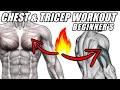 Chest & Triceps Workout Routine for Beginner's With Proper Guidance | Chest & Triceps workout |