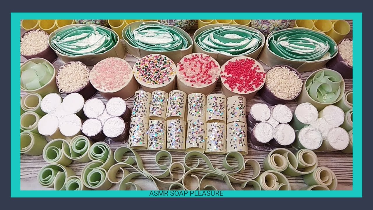 Dry soap cutting ASMR.Relaxing soap crushing.Soap ASMR no talking.