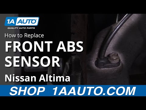 How to Replace Front ABS Sensor 06-12 Nissan Altima