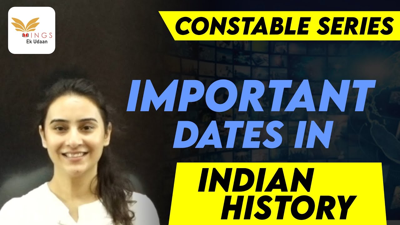 LEC 17 IMPORTANT DATES IN INDIAN HISTORY JKP CONSTABLE By Yashodhra LEC 17 IMPORTANT DATES IN INDIAN HISTORY JKP CONSTABLE By Yashodhra