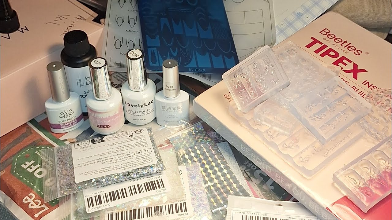 This is the swatching of colors I bought from Temu!