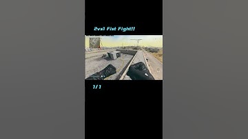 COD MW3 - 2vs1 fist fight!!