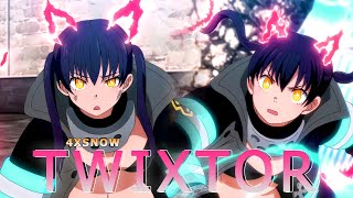 Tamaki 4K Twixtor I Clips For Edits I Fire Force Season 3 Episode 4