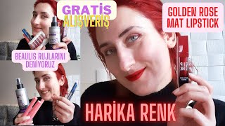 Gratisin Beaulis Rujlarını Denedim Glam It Serisi Beaulis Mini Ruj Seti Gratis Alışveriş