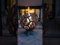 How to Make a Fireball with Lid | CNC Plasma & Laser Cut Fire Pit DXF 🔥