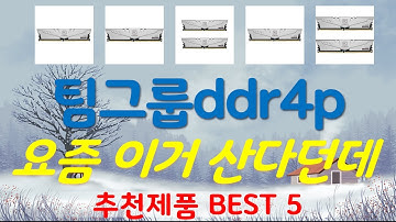 팀그룹ddr4pc4-25600cl22classic10l 추천, 2025년강력추천 가성비 TOP5