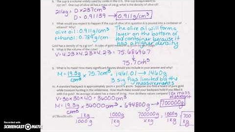 Applied Density Practice