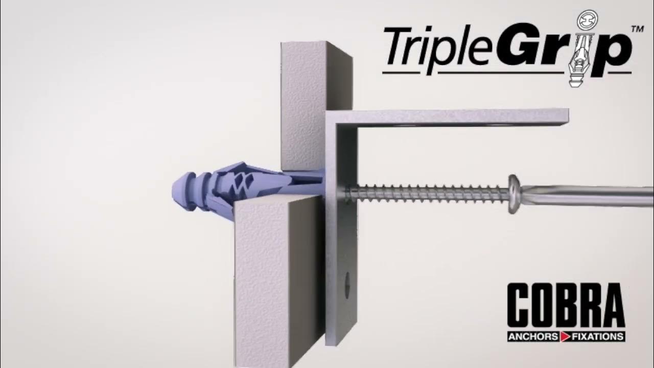 Cobra TripleGrip Heavy MultiMaterial Fixing Screwfix YouTube
