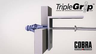 Cobra TripleGrip Heavy Multi-Material Fixing | Screwfix