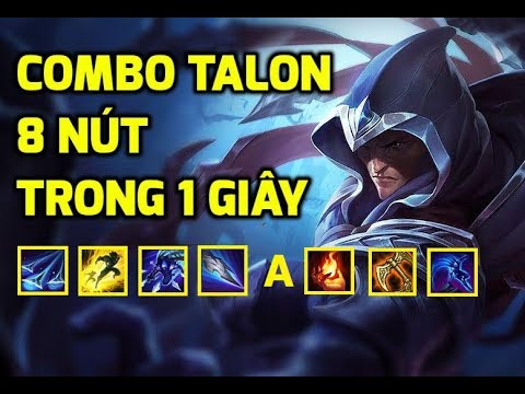 Video HƯỚNG DẪN COMBO TALON 8 NÚT TRONG 1 GIÂY!!! - youtube