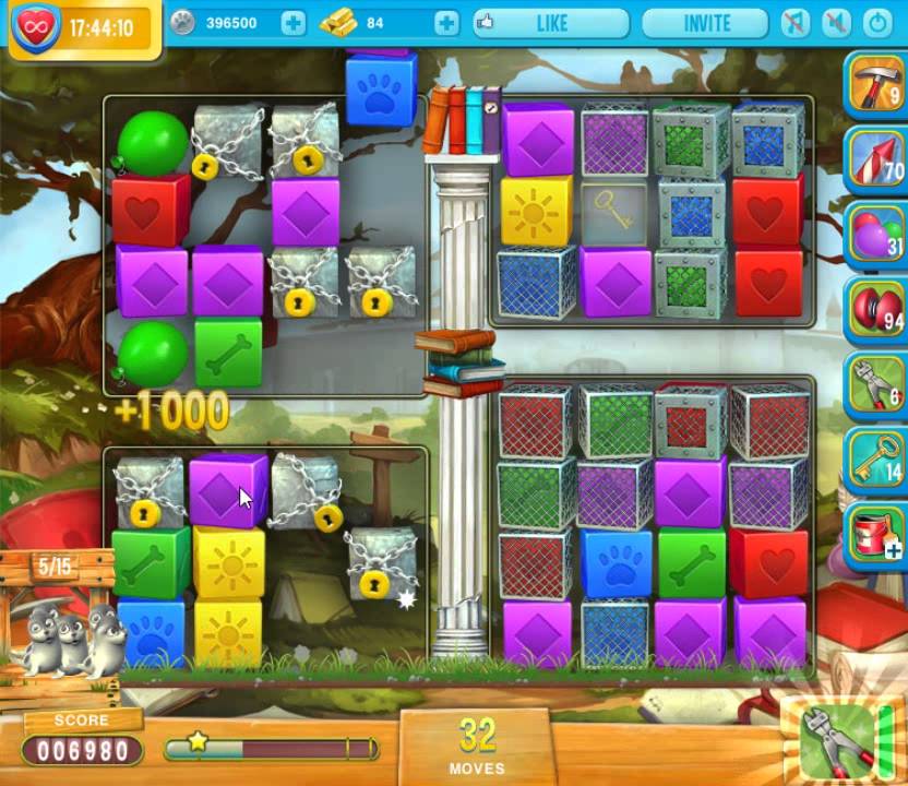 Pet Rescue Saga level 1284 no boosters 😈 ►TOBIAS DEAMON◄