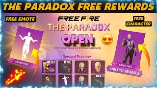 THE PARADOX FREE FIRE | PARADOX EVENT FREE REWARDS | PARADOX FREE EMOTE | HOW TO OPEN PARADOX EVENT