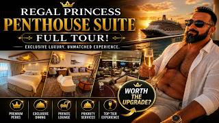 Regal Princess Penthouse Suite Tour | Is a Full Suite Worth It?