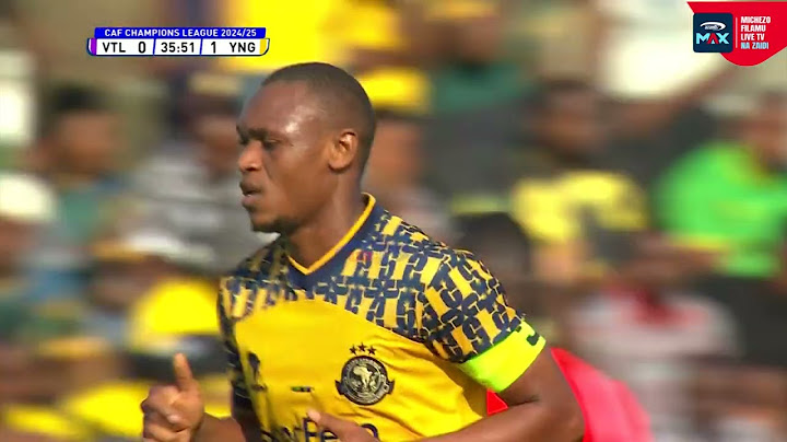 Vital'O 0-4 Yanga | CAFCL | Yanga walivyoliandama lango la Vital'O
